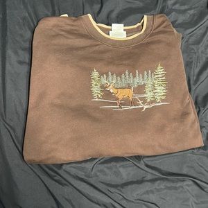 Vintage brown sweater